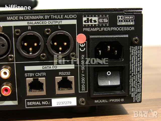  Предусилвател Thule pr350b , снимка 11 - Ресийвъри, усилватели, смесителни пултове - 34152172