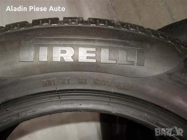 Чифт от 2 зимни гуми Pirelli Sottozero 245/55R17 102V, DOT 1914 , снимка 3 - Аксесоари и консумативи - 50637719