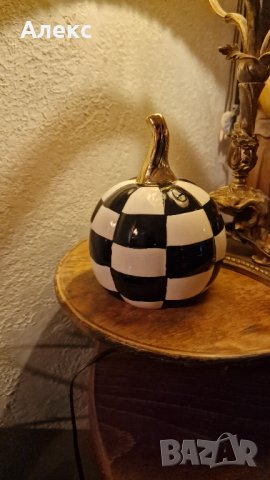 Керамична стилизирана тиква., снимка 4 - Декорация за дома - 42342430