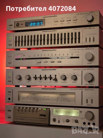 Колекционерски сет Marantz SM500 DC, SC500, SD3510, ST310L, AT6