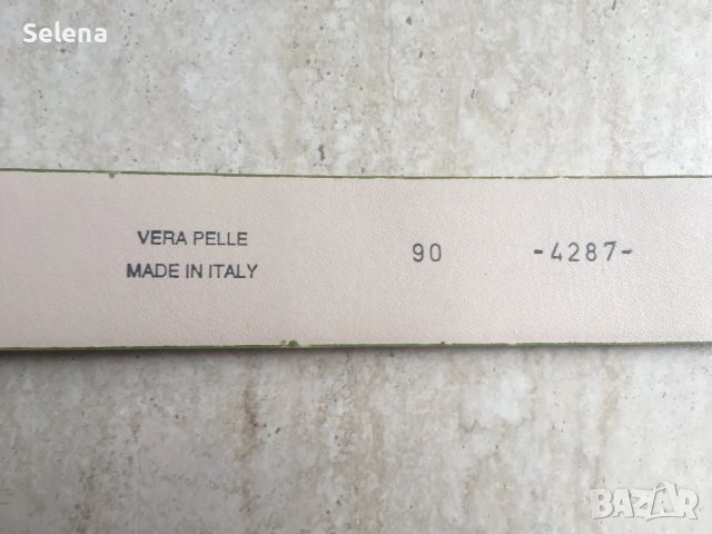 Дамски колан - естествен велур, снимка 3 - Колани - 49222764