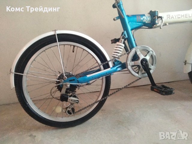 Сгъваем велосипед Raychell (R212) 20", снимка 6 - Велосипеди - 36575444