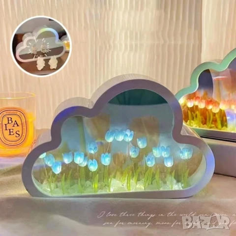 Магическа нощна лампа с огледален ефект 2 в 1, снимка 7 - Други стоки за дома - 51063394