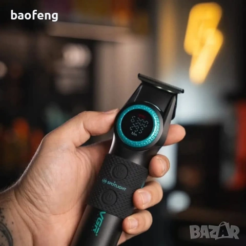 Нов 32 части VGR Stepless 4 в 1 за барбер / фризьори Професионален комплект машинки за подстригване , снимка 12 - Фризьорски принадлежности - 53525283