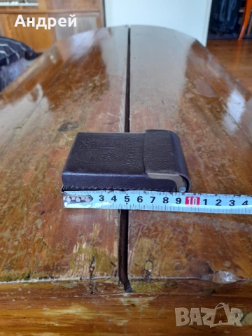 Стар кожен калъф за цигари,табакера Кюстендил, снимка 6 - Други ценни предмети - 53297896