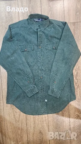 Рядка дънкова риза Polo Ralph Lauren, снимка 2 - Ризи - 56153647