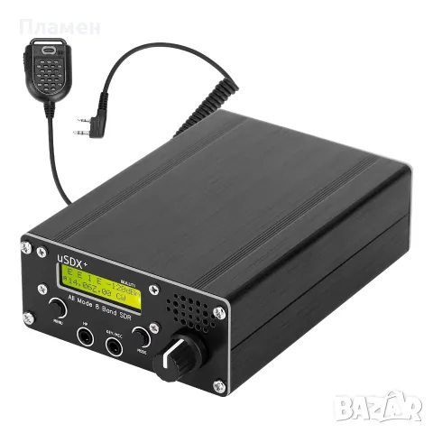 SSB QRP HF трансивър USDX+ Plus 10/15/17/20/30/40/60/80m радиостанция 