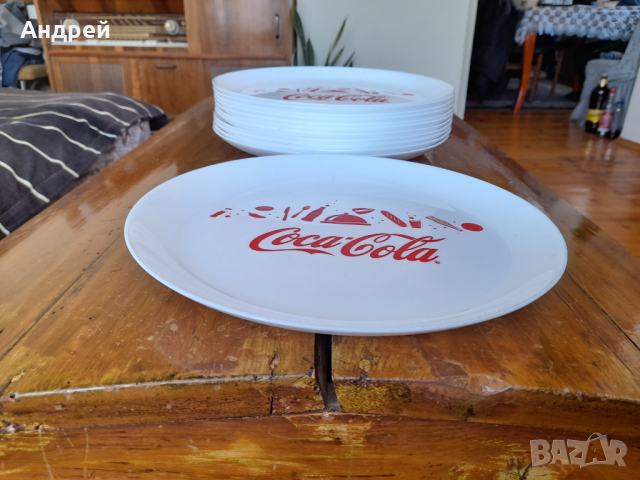 Чиния,чинии Кока Кола,Coca Cola, снимка 2 - Други ценни предмети - 36221264