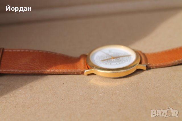 Швейцарски мъжки часовник с позлата -механизъм "ЕТА'', снимка 9 - Антикварни и старинни предмети - 41167585