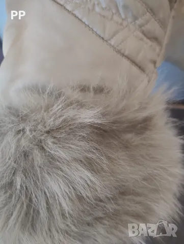 Дамско палто с естествен пух, снимка 6 - Палта, манта - 49270453