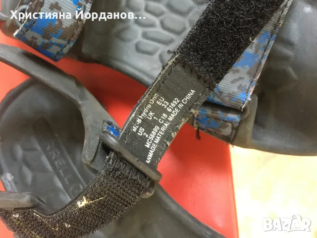 Merrell сандали за трекинг 33 номер, нови, снимка 4 - Детски сандали и чехли - 55930132