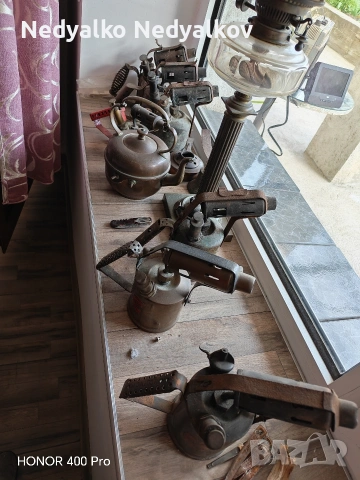 Бензинови горелки Лампа , снимка 7 - Антикварни и старинни предмети - 53758407