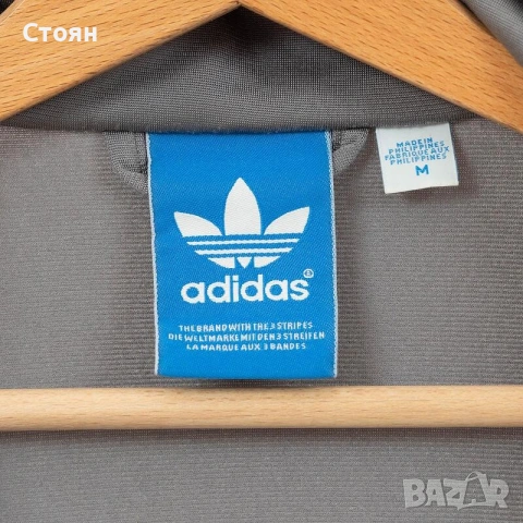 Vintage Adidas Originals Track Top Яке / Горнище с Цип, снимка 2 - Спортни дрехи, екипи - 52021122