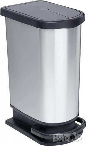 Кош за отпадъци Rotho Paso 50 л за разделно събиране на отпадъци с капак и педал