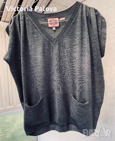 Скъпа луксозна блуза кроп JUICY COUTURE USA, снимка 12 - Корсети, бюстиета, топове - 41752906