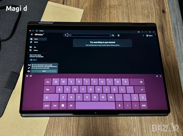 Aanmon/laptop (таблет) Lenovo Yoga 7 2- in-114AHP9, снимка 9 - Лаптопи за дома - 52573268