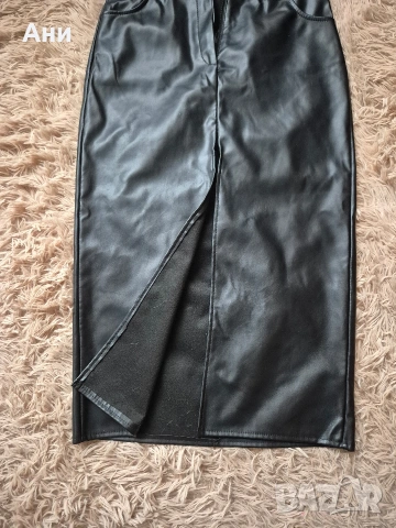 Дамско яке естествена кожа яка лисица + подарък, снимка 8 - Якета - 53054886