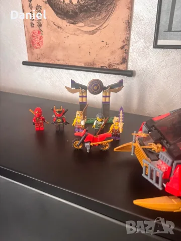 LEGO Ninjago 70750 Ninja DB X – Като нов, снимка 3 - Конструктори - 55925675