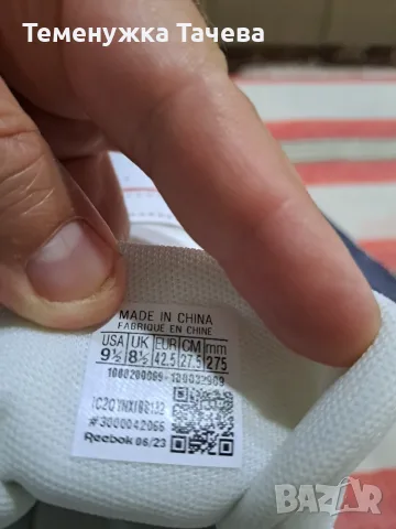Мъжки маратонки Reebok, снимка 3 - Маратонки - 56262823