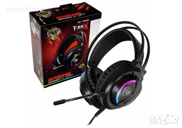 Геймърски слушалки Roxpower ST-GH707 RGB SS300854