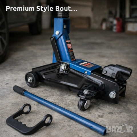 Хидравличен крик крокодил 3 тона - мобилен с колела, снимка 5 - Други инструменти - 53806706