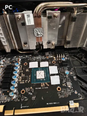 MSI GeForce RTX 4060 Ti VENTUS 2X BLACK 8GB GDDR6 Тествана и обслужена с падове/паста, снимка 4 - Видеокарти - 54280240