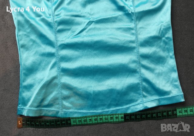 Yamamay S сатенено тюркоазено потниче, снимка 6 - Потници - 42136760