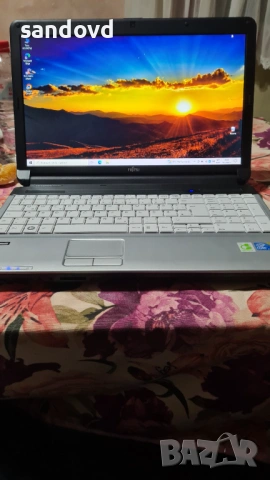 евтин лаптоп FUJITSU A-530 цена 60 евро