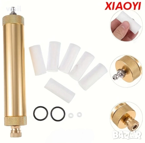 Вторичен масло-воден филтър XIAOYI Q35 за PCP компресори – МАКСИМАЛНА ЗАЩИТА