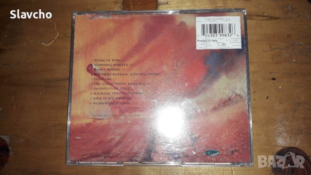 Компакт диск на хеви металягите  - Saxon –Dogs Of War 1995, снимка 6 - CD дискове - 41663250