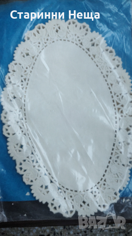 Ретро Соц стари големи дантелени салфетки  