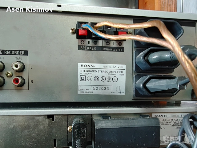 sony ta-v30. sony st-v30l. sony tc-v30, снимка 10 - Ресийвъри, усилватели, смесителни пултове - 53653472