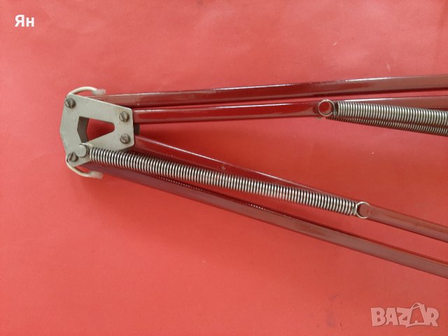 Стара Ретро Настолна Чертожна Преносима Лампа , снимка 10 - Настолни лампи - 39553375