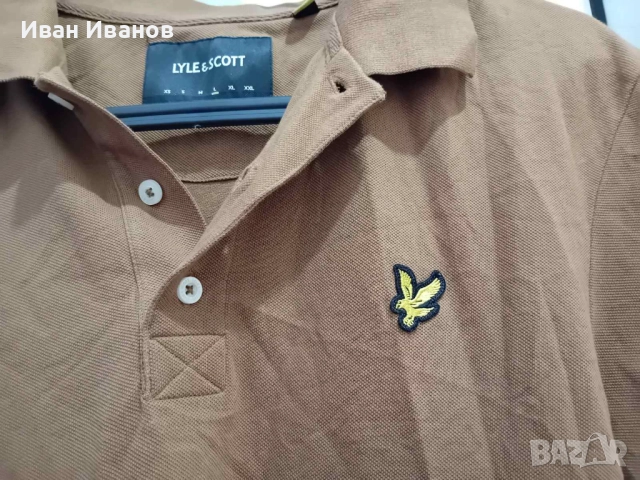 Чисто нова оригинална фланелка с яка Lyle & Scott, снимка 6 - Тениски - 51708964