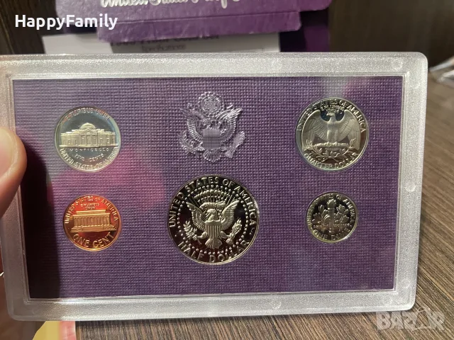 САЩ USA нов Прууф сет Proof Set 1986 година, снимка 3 - Нумизматика и бонистика - 55770679