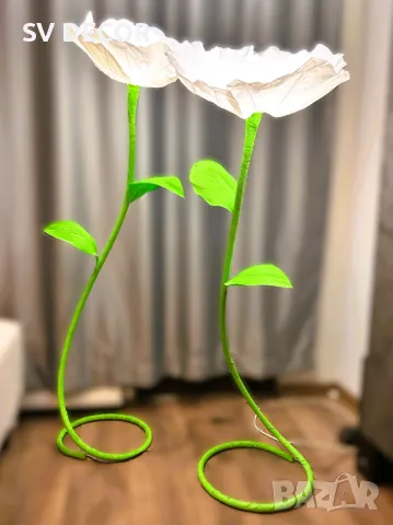 Светеща декорация "Цвете", снимка 2 - Декорация за дома - 49634965