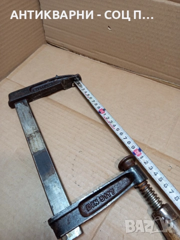 Стара Немска Дърводелска Стяга. НОМЕР 1648., снимка 9 - Антикварни и старинни предмети - 53750231
