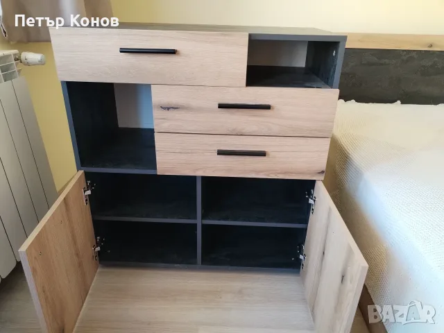 Скрин/шкаф за спалня, снимка 2 - Спални и легла - 56057081