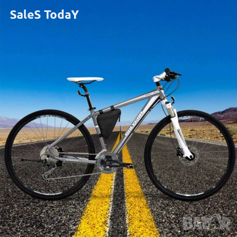 Чанта за колело, триъгълна, 21*28*6см, черна, снимка 2 - Аксесоари за велосипеди - 35688894