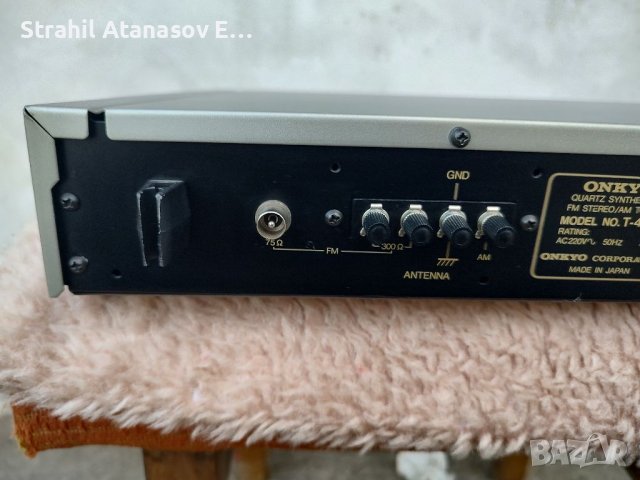ONKYO INTEGRA T-4015 Стерео Тунер , снимка 9 - Радиокасетофони, транзистори - 39761789
