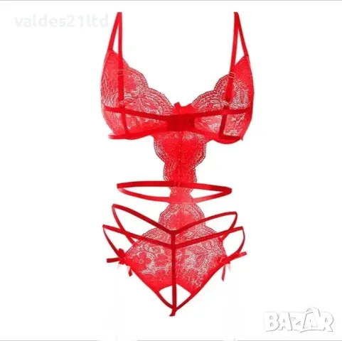 Еротично боди с отворено дъно, снимка 17 - Бельо - 42951438