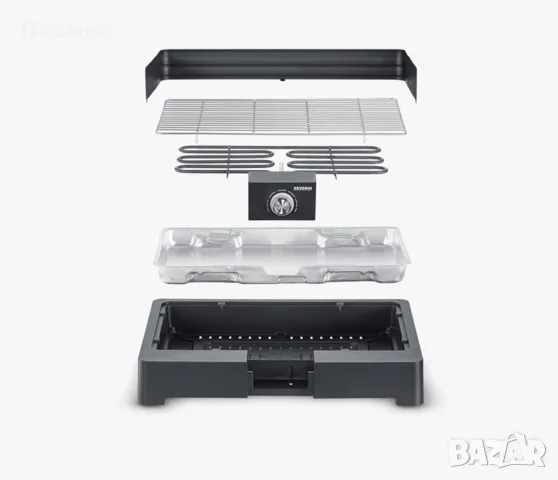 SEVERIN PG 8565 – Електрическа настолна скара 2200 W, снимка 8 - Скари - 55885459