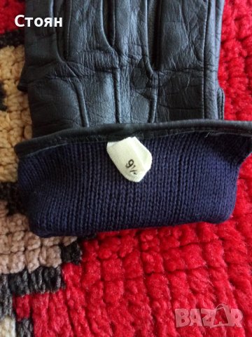 Мъжки кожени ръкавици, снимка 4 - Ръкавици - 39077212