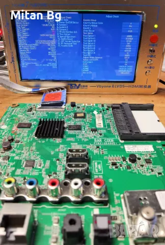 MAIN BOARD LG 43LH604V  EAX66769505, снимка 3 - Части и Платки - 48257331