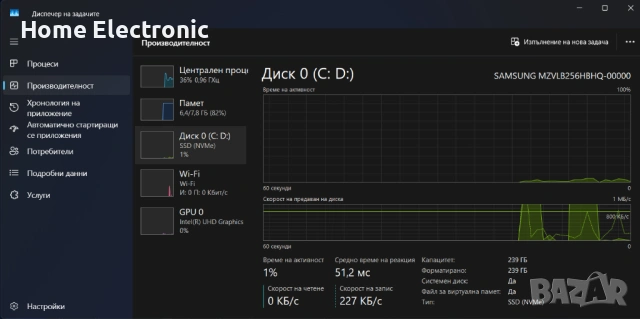 Huawei MateBook D15 /i3-1115/8RAM/256GB SSD, снимка 10 - Лаптопи за работа - 53740283