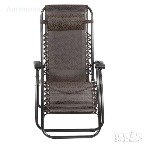 Къмпинг стол Muhler C2014, сгъваем, 175x66x110cm