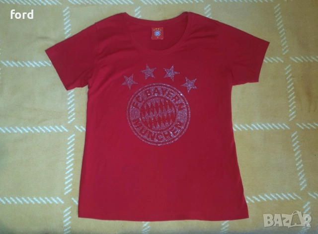 Футболна поло тениска Chelsea London Black Дамска тениска Bayern Munich, снимка 7 - Футбол - 46208411