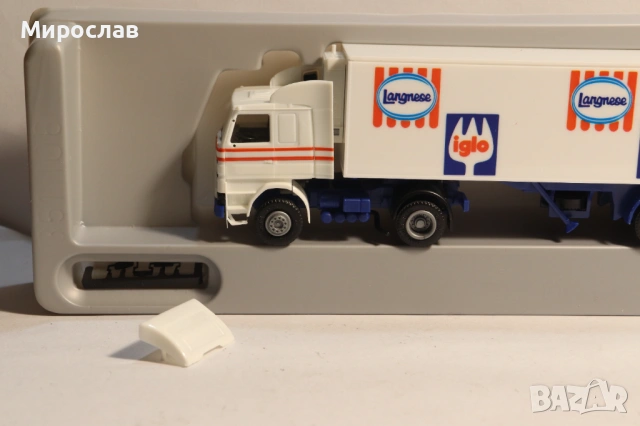 HERPA H0 1/87 SCANIA КАМИОН КОЛИЧКА МОДЕЛ, снимка 2 - Колекции - 53664929