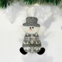 5356 Коледна фигура за окачване Снежко Дядо, Коледа, Еленче, снимка 4