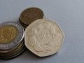 Монета - Великобритания - 50 пенса (юбилейна) | 1973г., снимка 1 - Нумизматика и бонистика - 36170993